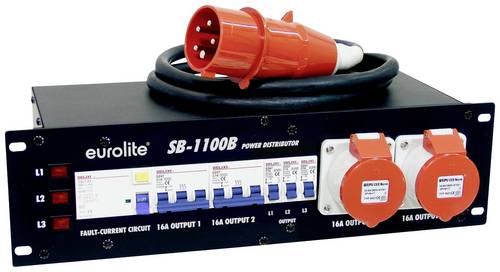 Eurolite CEE Stromverteiler 30248376 400 V 32 A