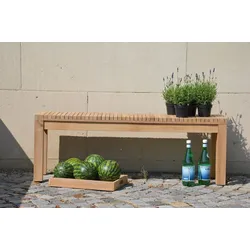Samoa Bank Teak 45 cm x 102 cm x 35 cm