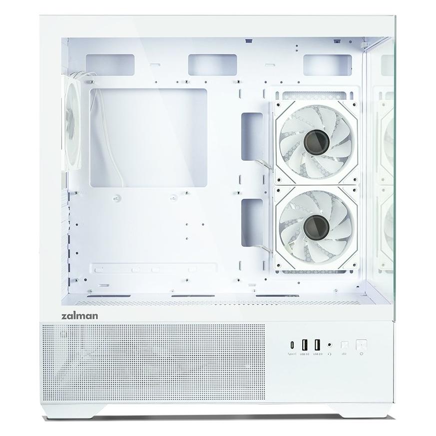 Zalman Boitier Moyen Tour ATX Chronix v2 avec panneaux vitrés (Blanc) (ATX, Mini-ITX) (CHRONIX V2 WHITE)