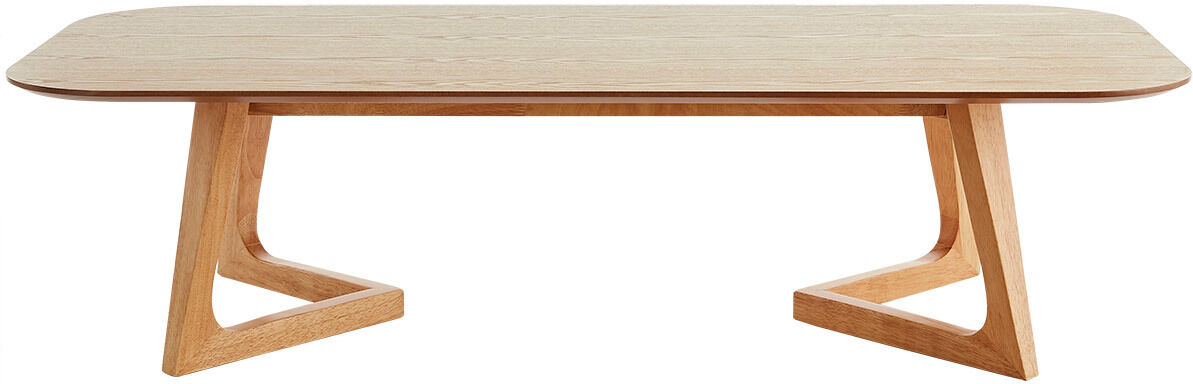 Miliboo Table basse rectangulaire scandinave bois clair L150 cm JUKE