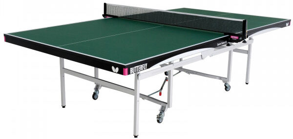 Butterfly Space Saver 22 Indoor Rollaway Table Tennis Table Green