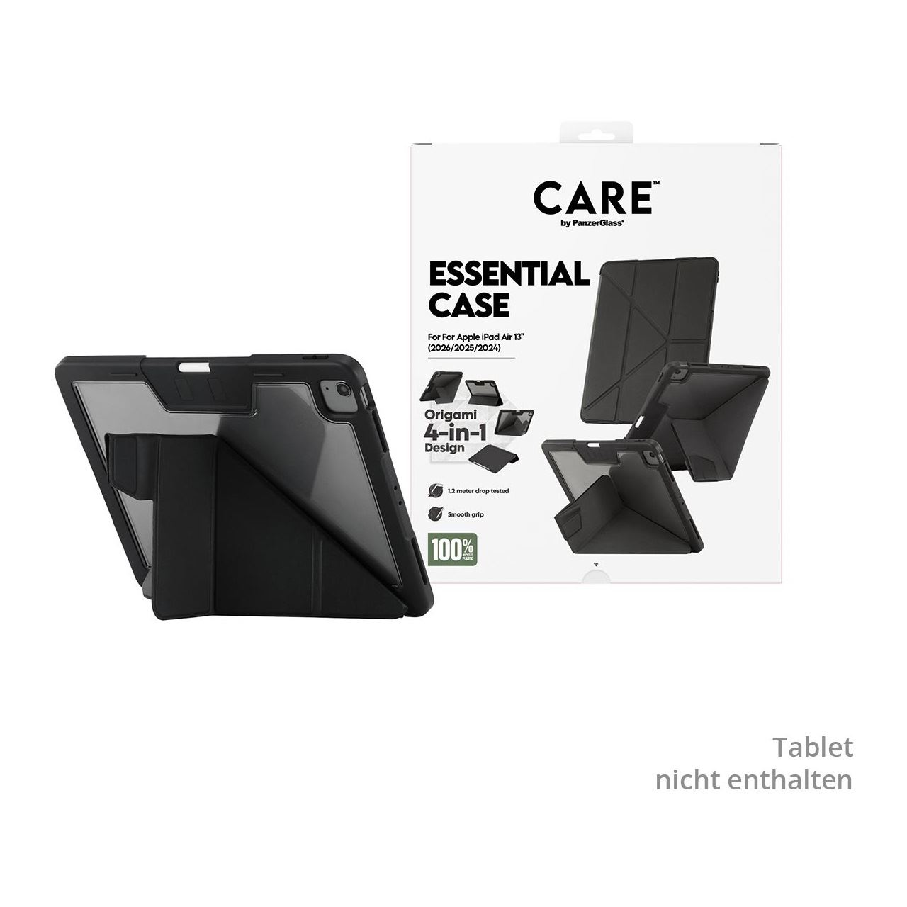 PanzerGlass CARE TPU Essential Case black iPad Air 13" (2024-2025)