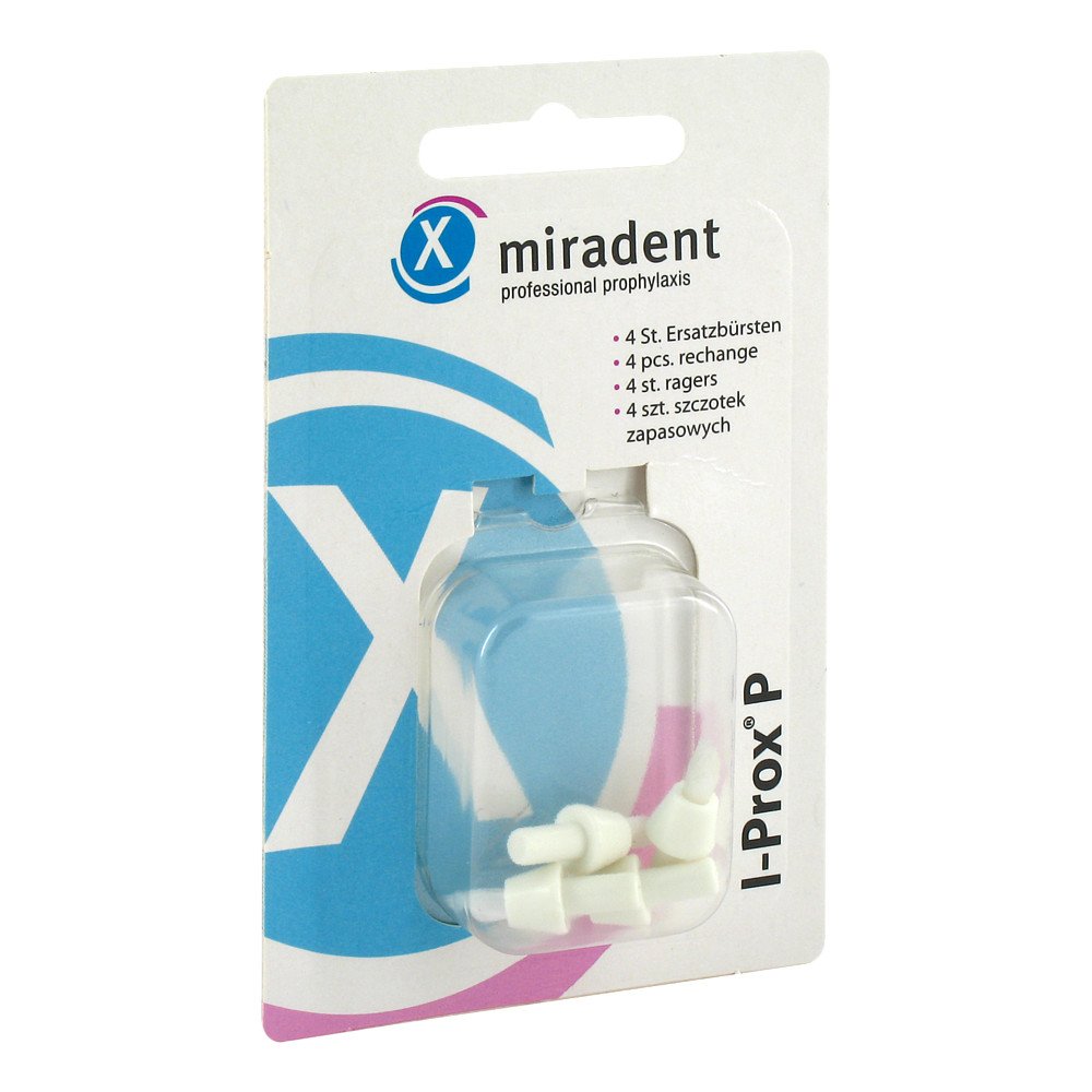 Hager Pharma GmbH Miradent Ersatz Spitzbürsten I-prox P weiss soft 02172478