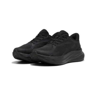 Laufschuh PUMA "MAXSTRIDE LITE LS", Damen, Gr. 43, Textil, puma schwarz, puma weiß, Schuhe Laufschuh