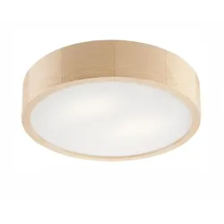 Bioledex Junges Wohnen Deckenleuchte 37cm in Kiefer aus Holz und Glas