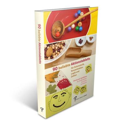 90 beliebte Aktionstabletts. Montessori-Spielideen für Feinmotorik, Konzentration, Logik und Zahlen, Gebundene Ausgabe von Thea Eriks, Oneiros Verlag,
