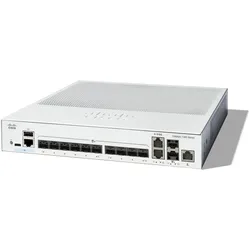 Cisco Catalyst 1300-12XS Managed Switch, 10 Ports 10G-SFP+, 2 x 10GE-SFP+ Kombi (C1300-12XS)