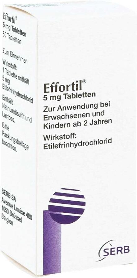 Effortil Tabletten bei niedrigem Blutdruck & Kreislaufstörungen