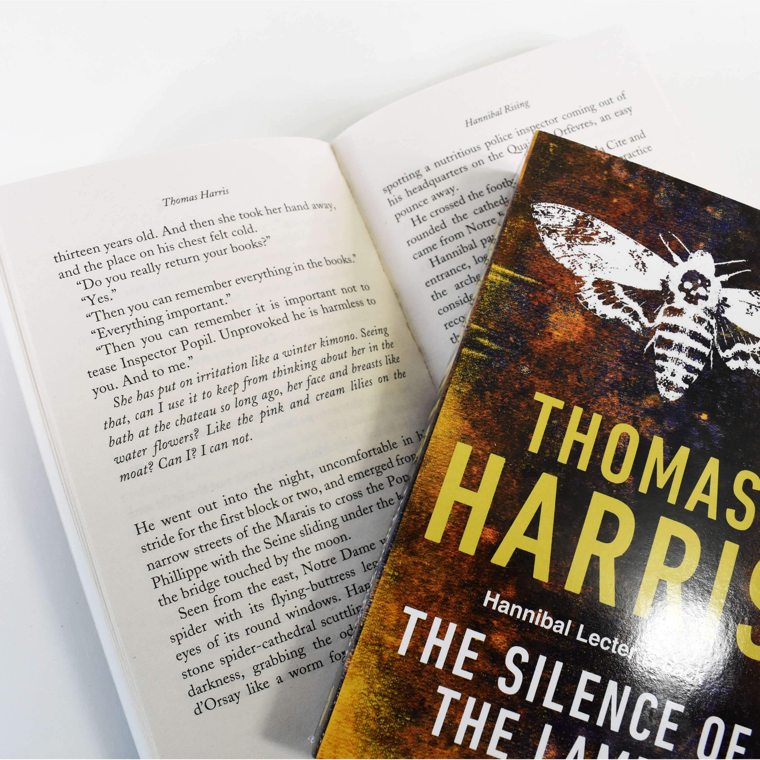 Arrow Thomas Harris Hannibal Lecter Series 4 Books Collection (Red Dragon, Hannibal, Silence Of The Lambs, Hannibal Rising)
