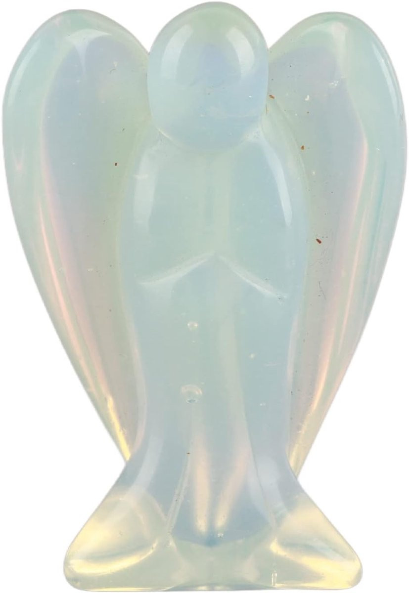 Mini Engel Beeldje voor Chakra en Reiki Healing - Bureau Decoratie