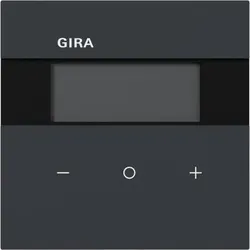 GIRA Raumklimasensor Komfort KNX 200573 System70 Anthrazitlack.