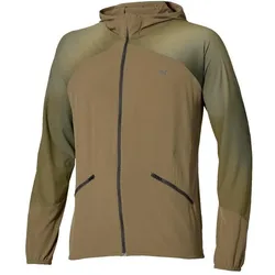 Mizuno, Herren, Laufjacke, Active Alpha (S), Grün, S