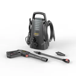 Wagner AQUASTORM Compact Hochdruckreiniger, 97,5 bar, 1300W, 3m Schlauch, Pistole, Lanze, Standard Düse