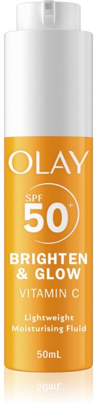Olay Vitamin C Brighten & Glow moisturising fluid with niacinamide SPF 50+ 50 ml