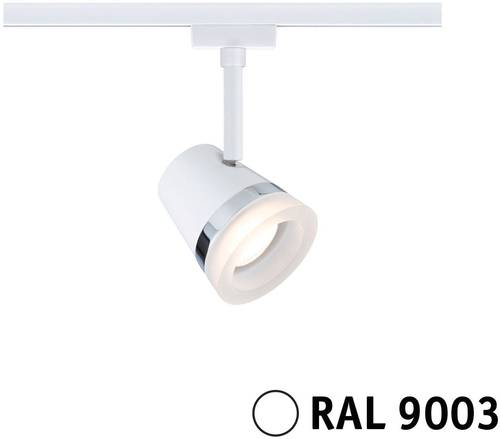 Paulmann Cone Hochvolt-Schienensystem-Leuchte URail GU10 Signal-Weiß