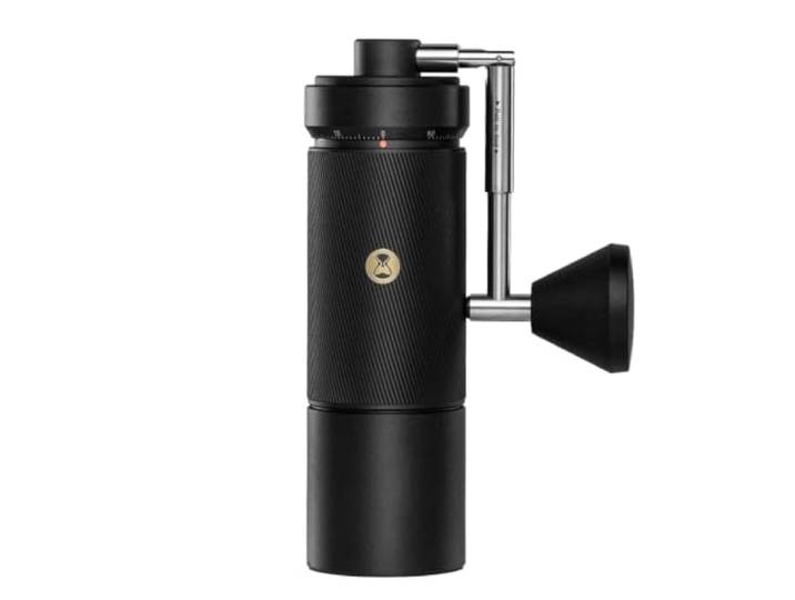 TIMEMORE Manuelle Kaffeemühle Chestnut S5 Pro Fassungsvermögen 30g Handkaffeemühle für den Hausgebrauch, hochpräzise externe Einstellskala für Reisen/Camping.