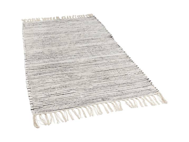 Teppich Kentucky 120 x 60 cm Schwarz, Weiss