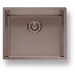 Pyramis Einbauspüle Astris Colora (50x40) 1B Copper 101055901 Flächenbündig
