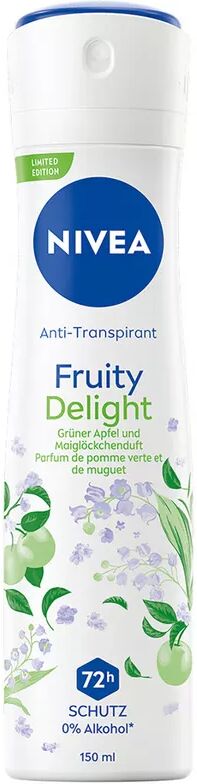 Nivea - Deo Fruity Delight Green Apple Spray Female, 150  ml