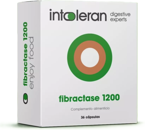 Intoleran Fibractase 1200 36 Capsules