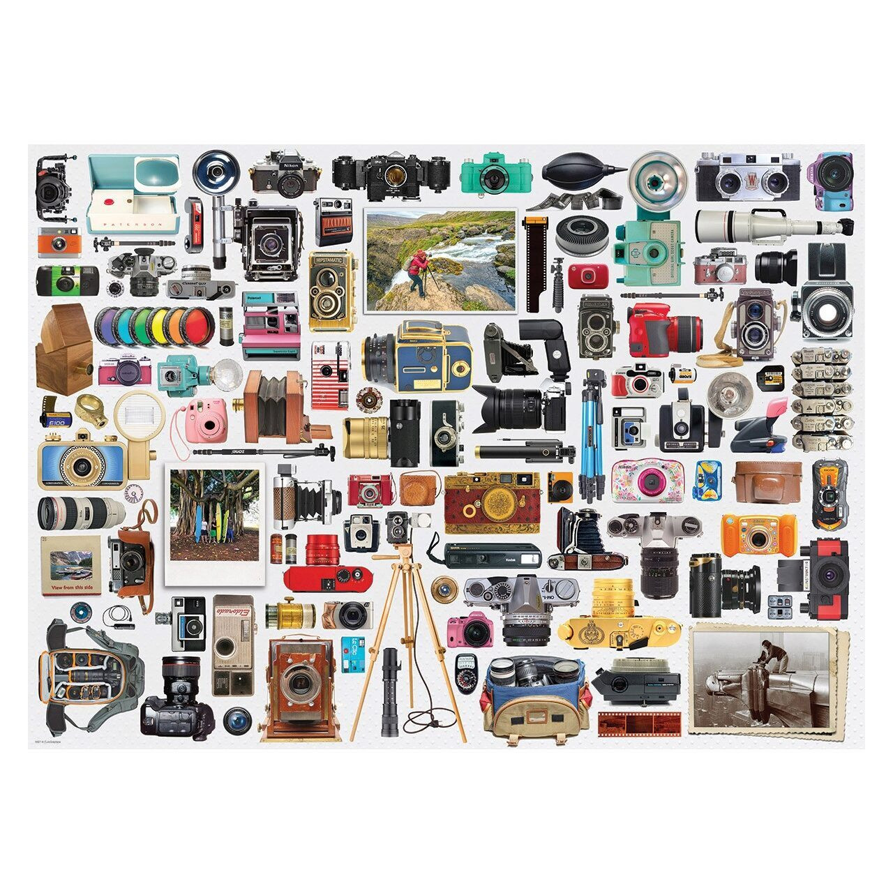 Eurographics Puzzel Wereld van Camera's - 1000 stukjes