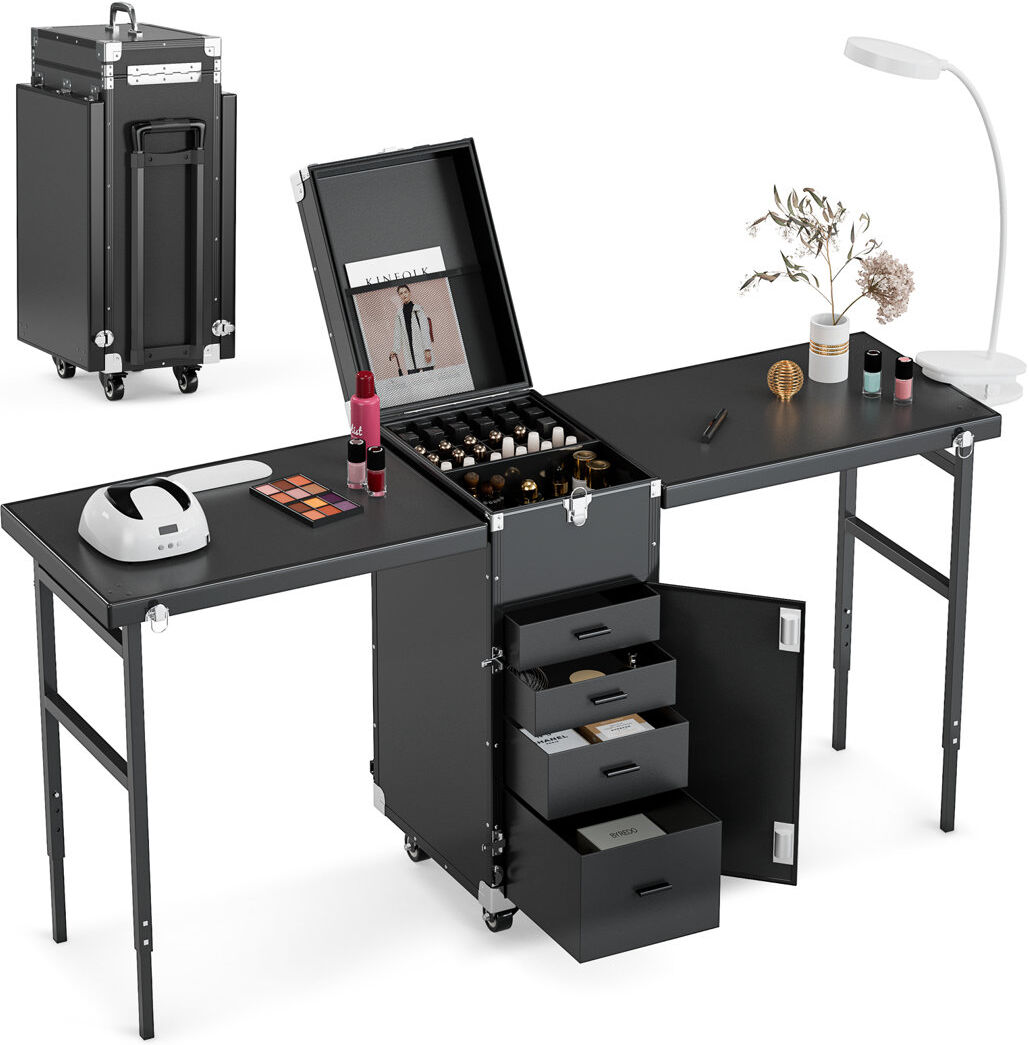 Rebrilliant Aluminum Makeup Organiser 80cm H X 48cm W X 36cm D