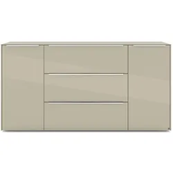 set one by Musterring Sideboard Reno Glas Beige Kaschmir