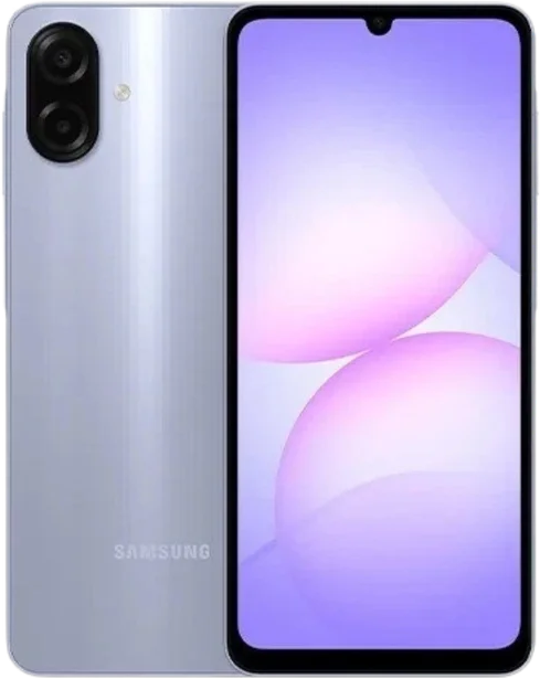 SAMSUNG Galaxy A07 4G 64GB Light Violet – SIM-Free Unlocked International Smartphone with Dual SIM Capability, New