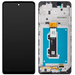 Motorola Display Unit für Moto E32, Schwarz (Display, Motorola Moto E32), Mobilgerät Ersatzteile, Schwarz