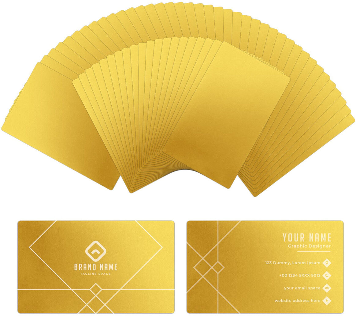 xTool Metal Business Cards - 60pcs