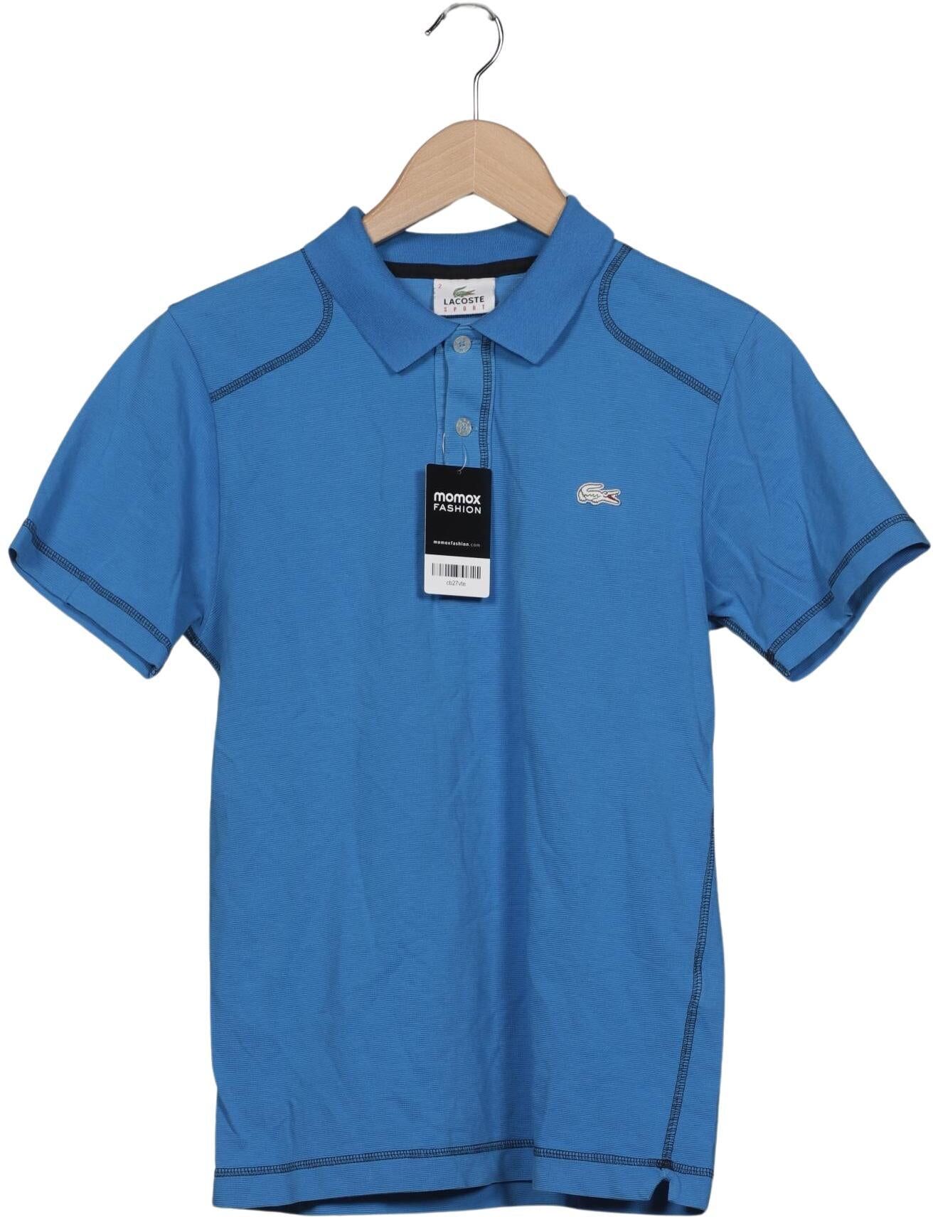Lacoste Sport Herren Poloshirt, Blau, Gr. XS, Baumwolle - Second Hand
