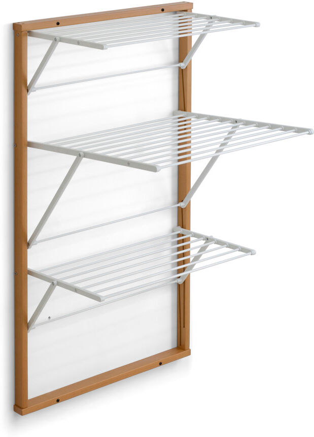 Rebrilliant Foldable Wall-Mounted Drying Rack Cherry 119cm H X 68cm W X 63cm D