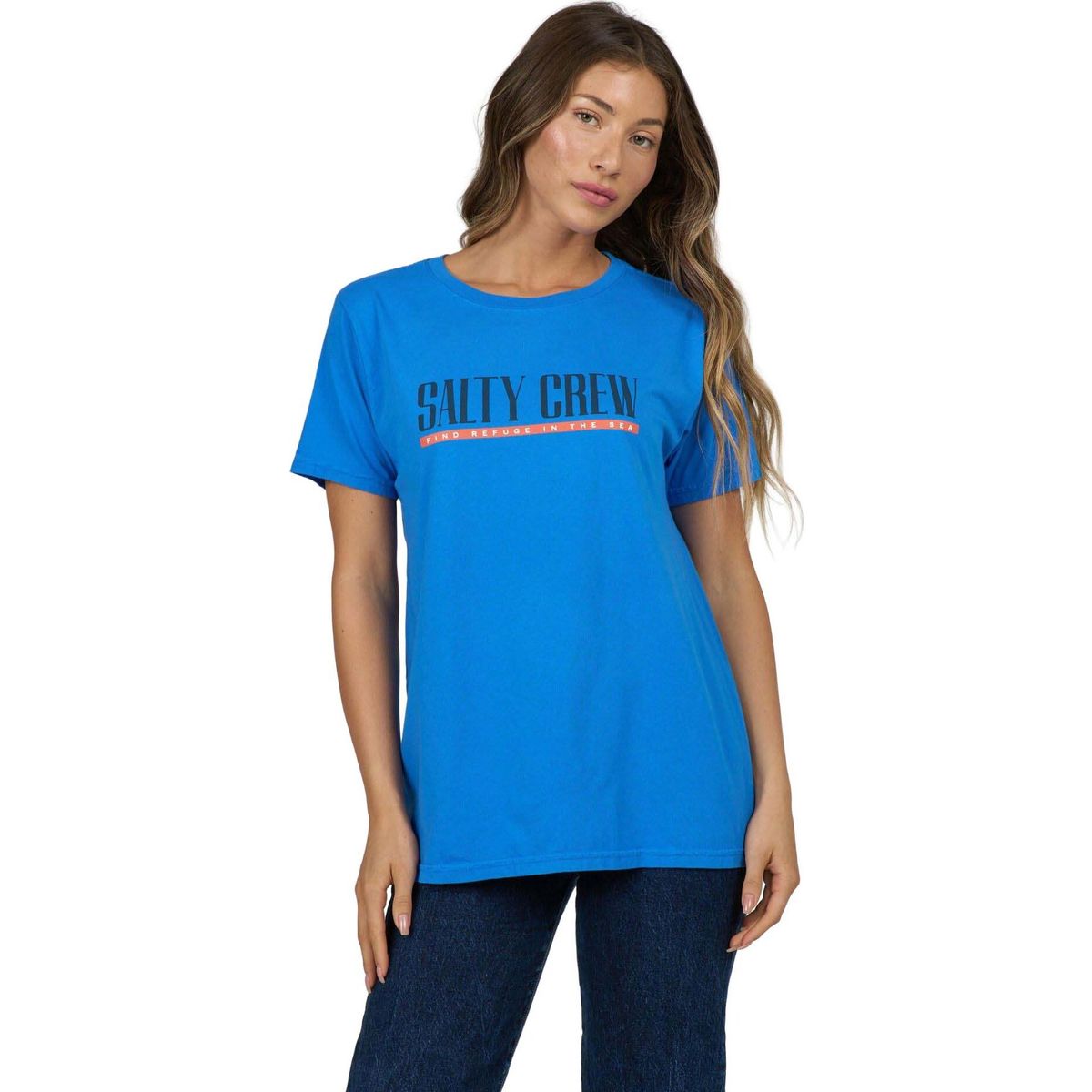 Salty Crew Marlin Paradise B.F. Tee bold blue (BLDB) M 25035053W-BLDB-M