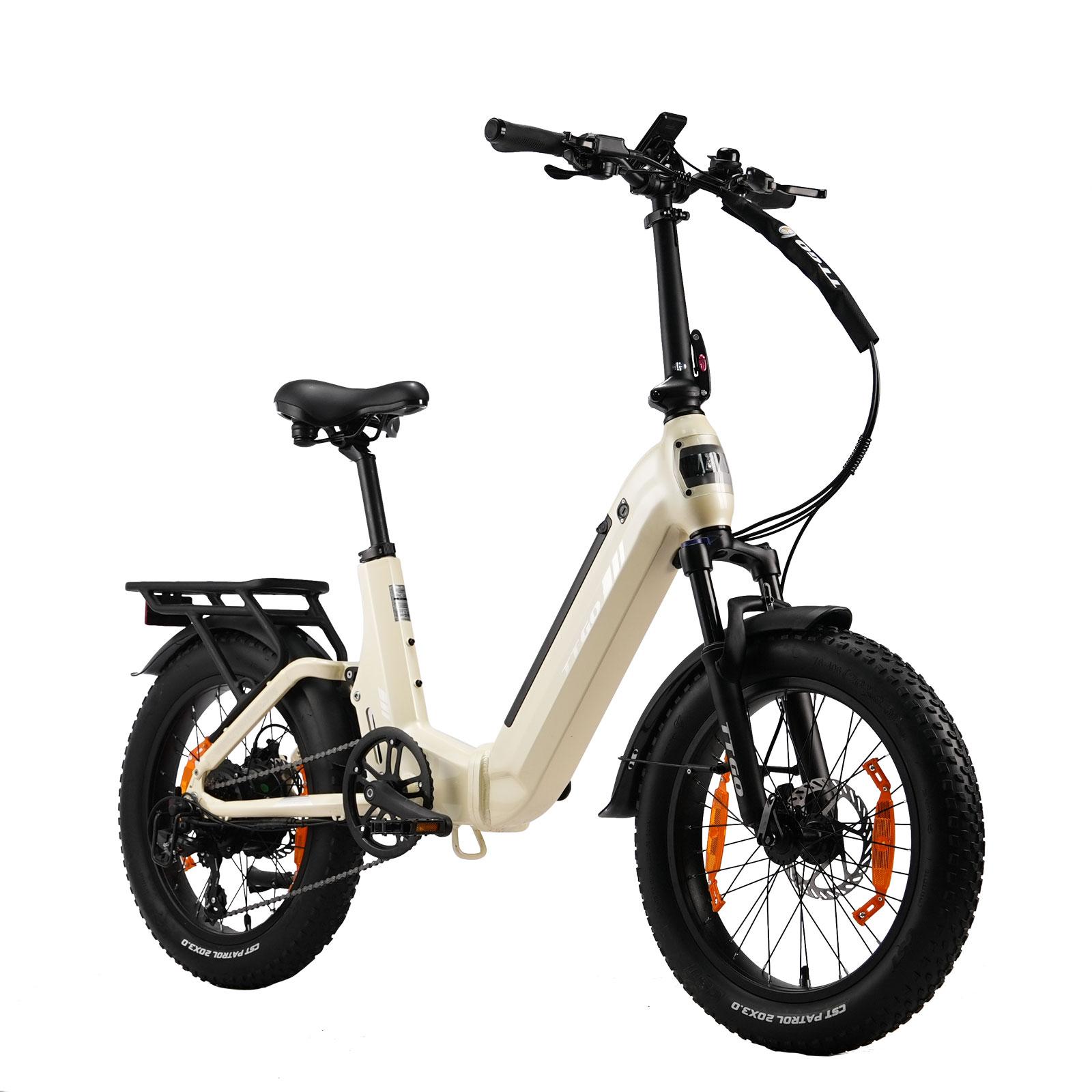 F7 20 Zoll Full-Suspension E Bike, Foldable E-Bikes,250W Hinterradmotor, 48V 15Ah Akku, Shimano 7-Gang, hydraulische Bremsen, bis 120 km Reichwe