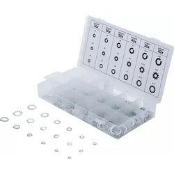 BGS 8113 Sortiment Unterlegscheiben Typ Feder Stern Haltescheiben 720 teilig