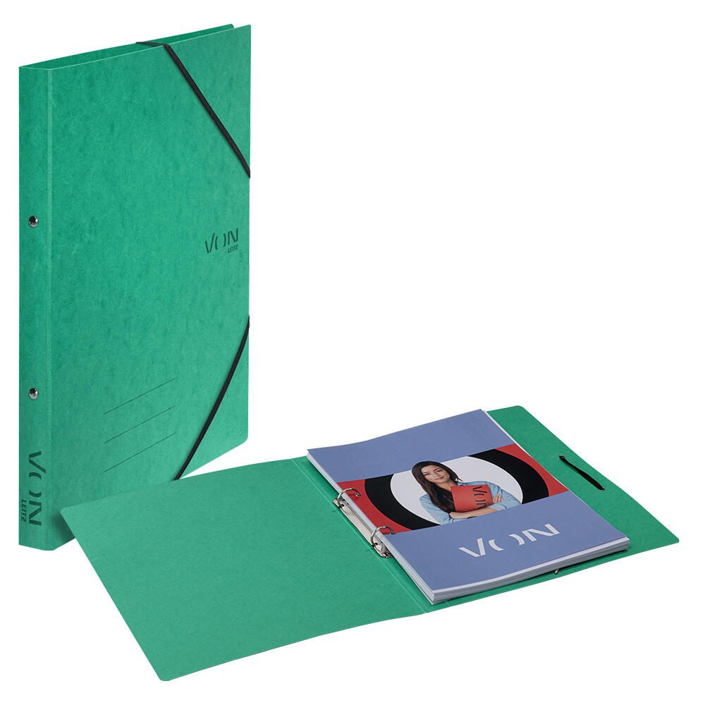 LEITZ Ringbuch 2,50 cm, grün 30120055