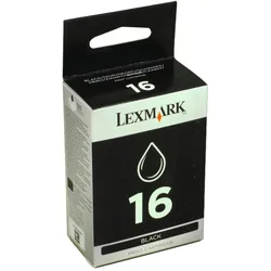 Lexmark, Druckerpatrone, 16 (BK)