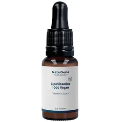 Lipovitamine 1000 Vegan Vitamin D3+a+k2 Tropfen 15 ml