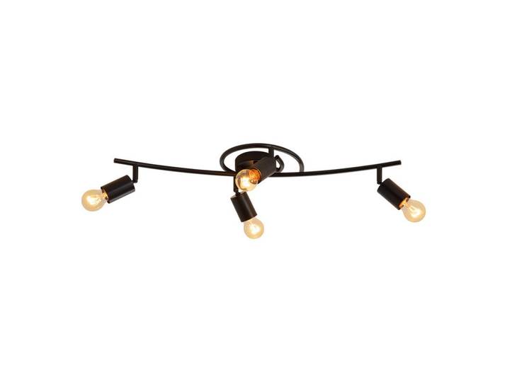 Nettlife Deckenstrahler Leighton 4-flammig 67/10/20cm, Schwarz, Metall, E27, 10x20x67 cm, Lampen & Leuchten, Innenbeleuchtung, Spots & Strahler, Deckenspots