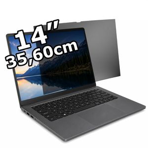 HP Blickschutzfilter J6E65AA, für 14 Zoll / 16:9 Laptops