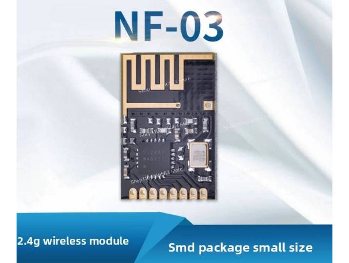 Module puce SPI sans fil 2.4G Transmission transparente NF-03
