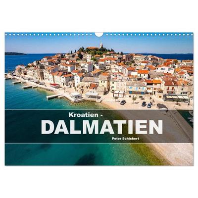Kroatien - Dalmatien (Wandkalender 2026 DIN A3 quer), CALVENDO Monatskalender