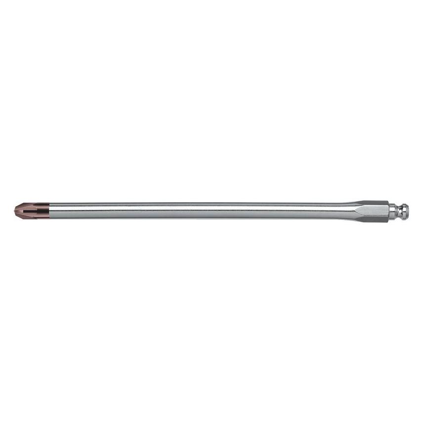PB Swiss Tools Schraubenziehereinsatz für Pozidriv Kreuzschrauben (Pozidriv-Kreuzschlitz (PZ)) (PB 225 PZ/2)