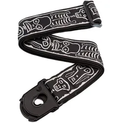 Planet Waves Joe Satriani Skull n Bones Gitarrengurt, Gitarre Zubehör, Mehrfarbig