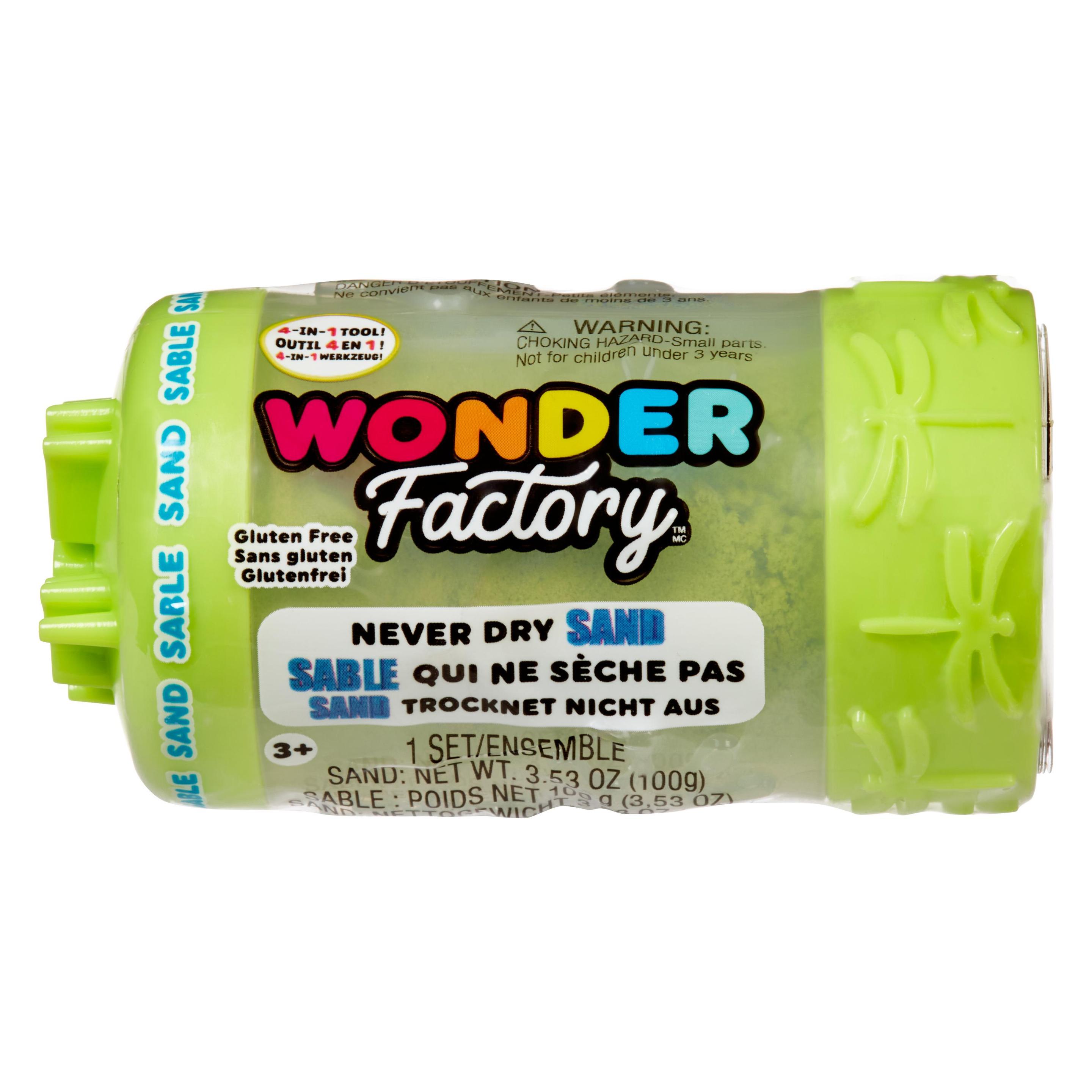 MGA Wonder Factory Never Dry Sand Singles - Limettengrün (532781)