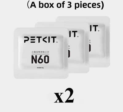 Inspire Curations PETKIT N60 Odor Control Refill Pack For PUROBOT Ultra 2 Box Of 6