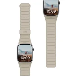 UAG Urban Armor Gear Pathfinder Strap Apple Watch 38/40/41/42mm dune (194160118051) (40 mm, 41 mm, 42 mm, Silicone), Uhrenarmband, Blau, Beige