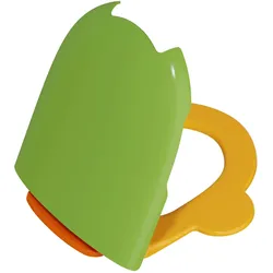 Sento Kids WC-Sitz mit seitlichen Haltegriffen Duroplast Grün/Gelb/Orange