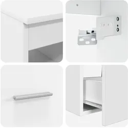 vidaXL, Badmöbelset, Badezimmer Set