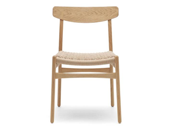 Carl Hansen - CH23 Chair Stuhl, Eiche geölt / Naturgeflecht